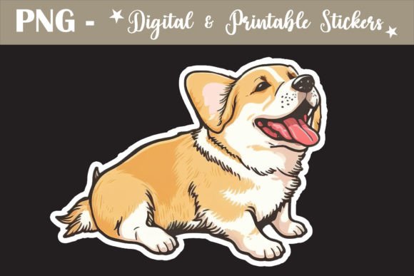 Download Cute Little Dog Sticker Design PNG - Sticker Collection