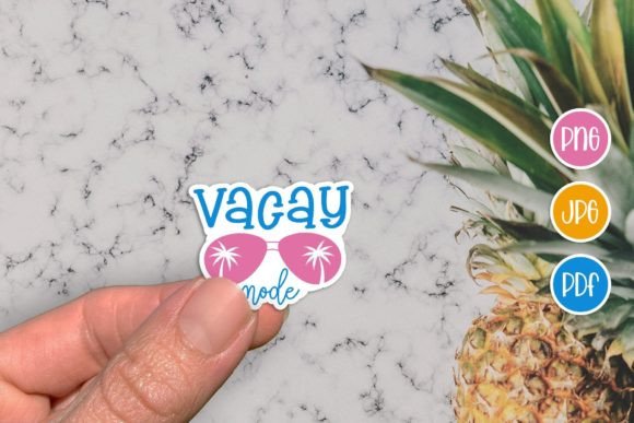 Download Vacay Mode PNG | Summer Sticker PNG - Sticker Collection