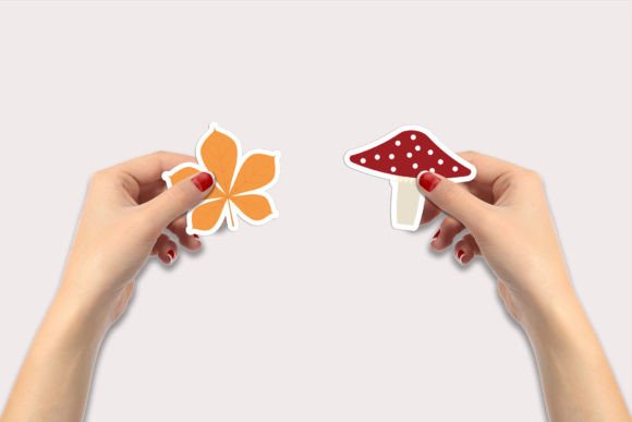 Download Fall Sticker Bundle. Autumn Forest - Sticker Collection