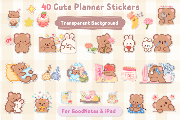 Download Cute Kawaii Planner Stickers - Sticker Collection