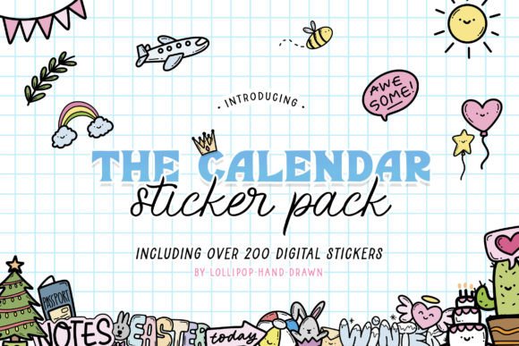 Download The Calendar Sticker Pack - Sticker Collection