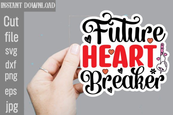 Download Future Heart Breaker SVG Sticker Designs - Sticker Collection