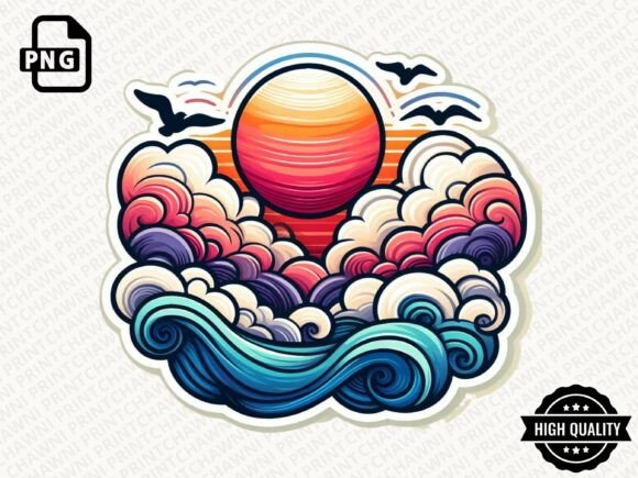Download Kawaii Summer Sun Stickers PNG - Sticker Collection
