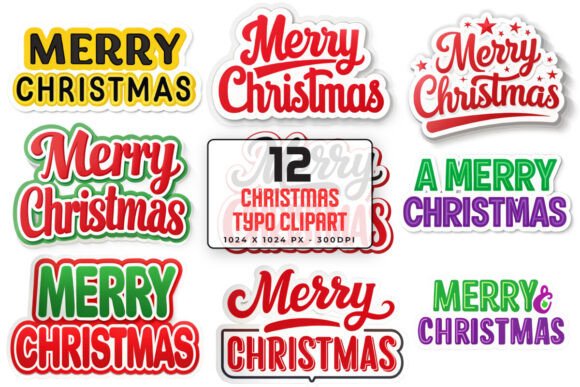 Download Merry Christmas Sticker Designs - Sticker Collection