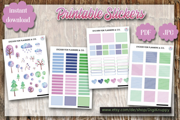 Download Printable Autumn Stickerset - Sticker Collection