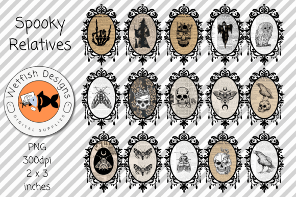 Download Spooky Halloween PNG Stickers - Sticker Collection