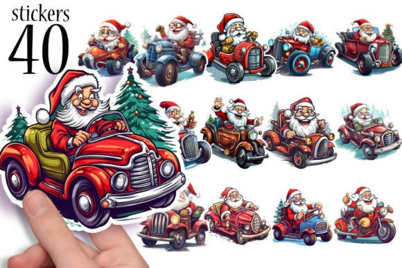 Download Christmas Stickers for Kids Santa Claus - Sticker Collection