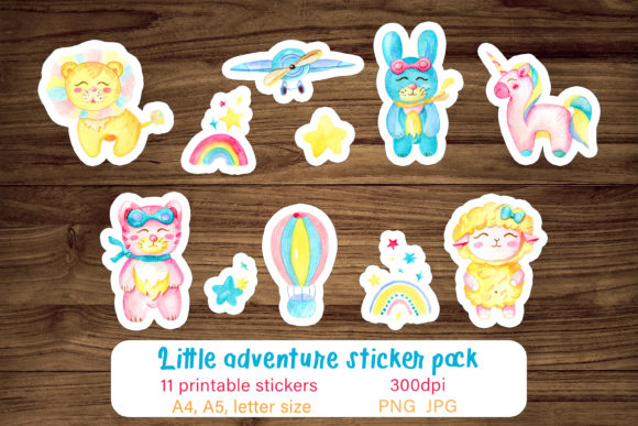 Download Printable Stickers for Kids Cartoon Png - Sticker Collection