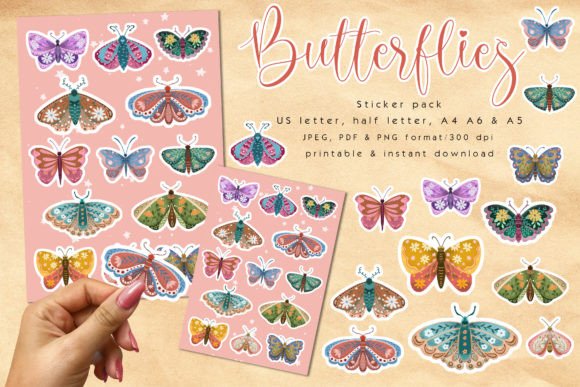 Download Butterfly Sticker Pack - Sticker Collection