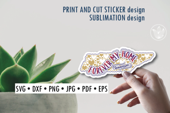 Download Tennessee Print and Cut Svg Sticker - Sticker Collection