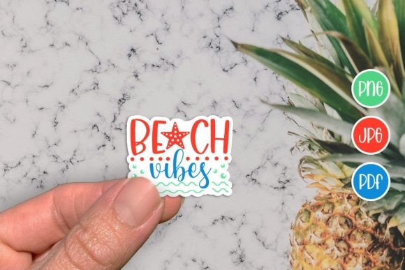 Download Beach Vibes - Summer Sticker PNG - Sticker Collection