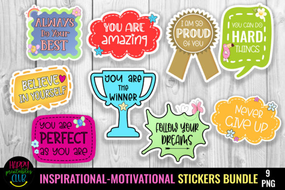 Download Inspirational Motivational Stickers - Sticker Collection