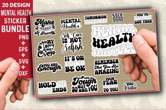 Download Mental Health Sticker Bundle - Sticker Collection