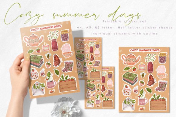 Download Summer Sticker Sheets - Sticker Collection
