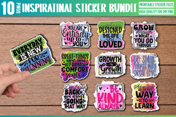 Download Inspirational Sticker Bundle - Sticker Collection