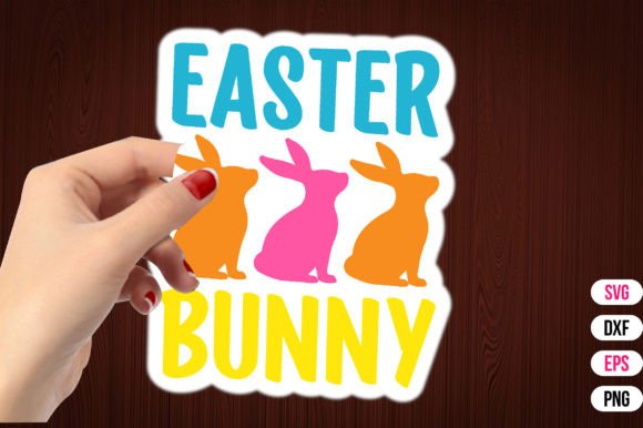 Download Easter Bunny Stickers SVG - Sticker Collection