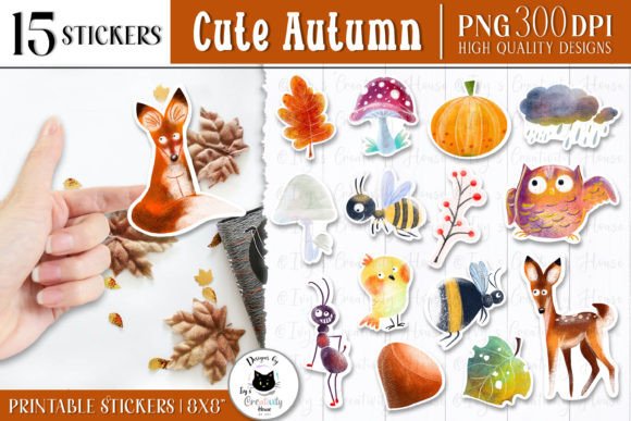 Download Cute Fall Sticker Pack | Autumn Stickers - Sticker Collection