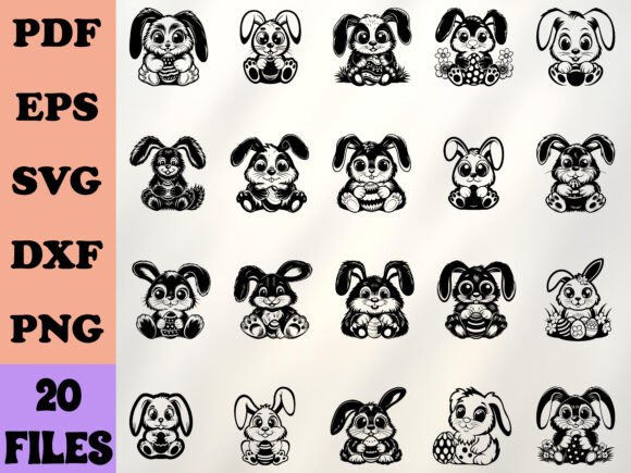 Download Easter Cute Sticker Bundle - Sticker Collection