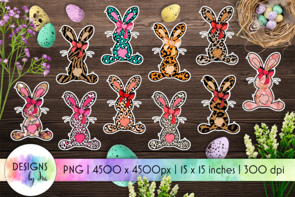 Download Easter Bunny Stickers Set of 10 - Sticker Collection