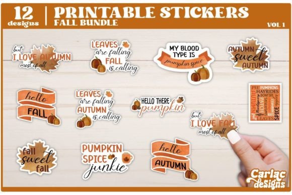 Download Fall Sticker Bundle - Sticker Collection