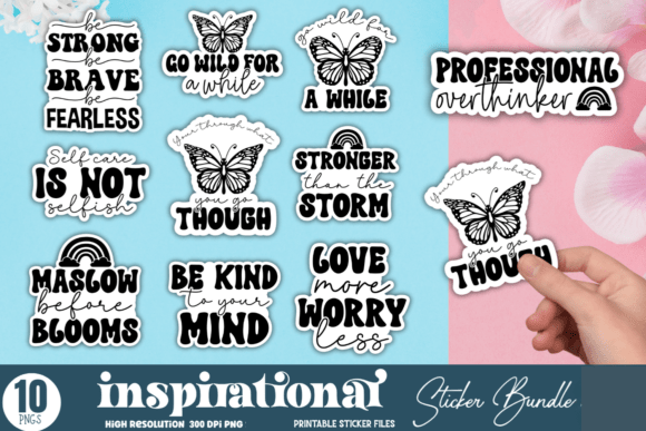 Download Mental Health Sticker Bundle - Sticker Collection