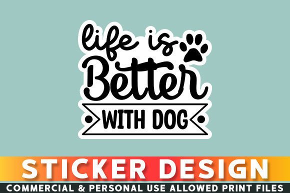 Download Funny Dog Sticker Design - Sticker Collection
