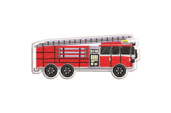 Download Fire Truck Embroidery Designs - Fire Collection