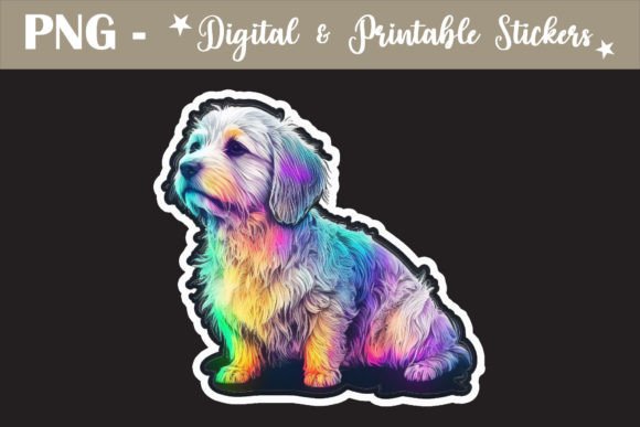 Download Cute Little Dog Sticker Design PNG - Sticker Collection