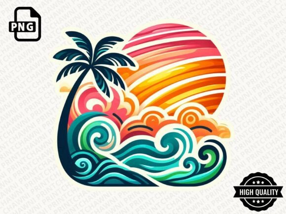 Download Kawaii Summer Sun Stickers PNG - Sticker Collection