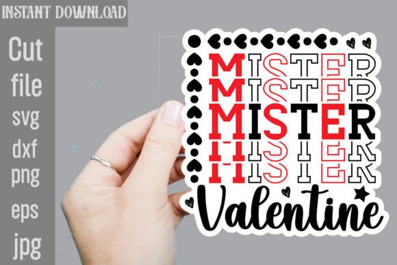 Download Mister Valentine SVG Sticker Designs - Sticker Collection