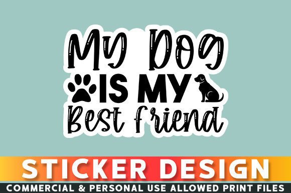 Download Funny Dog Sticker Design - Sticker Collection