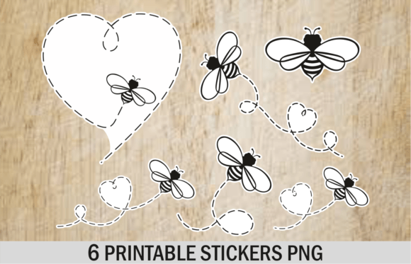 Download Honey Bee Sticker Png Printable Stickers - Sticker Collection