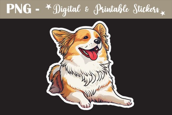 Download Cute Little Dog Sticker Design PNG - Sticker Collection