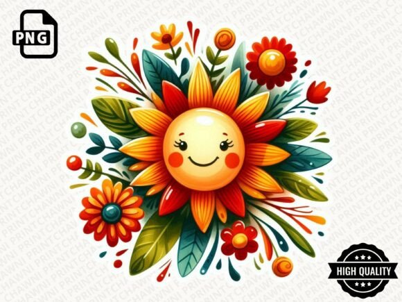Download Kawaii Summer Sun Stickers PNG - Sticker Collection