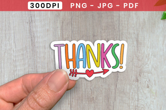 Download Thanks PNG - Valentine's Day Sticker PNG - Sticker Collection
