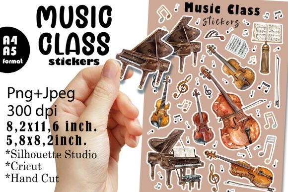 Download Stickers for Music Teacher |Stickers PNG - Sticker Collection